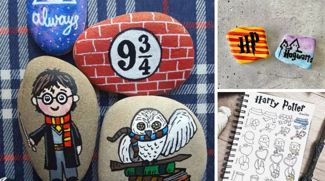 Easy Rock Painting Ideas That Will Keep You Busy All Year! 10 harry potter crafts: painted stones