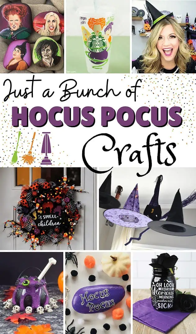 35 Glorious Hocus Pocus Crafts for a Spook-tacular Halloween 40 hocus pocus crafts