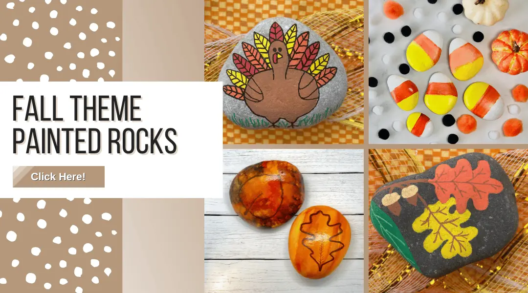 Easy Rock Painting Ideas That Will Keep You Busy All Year! 20 Fall rock painting ideas