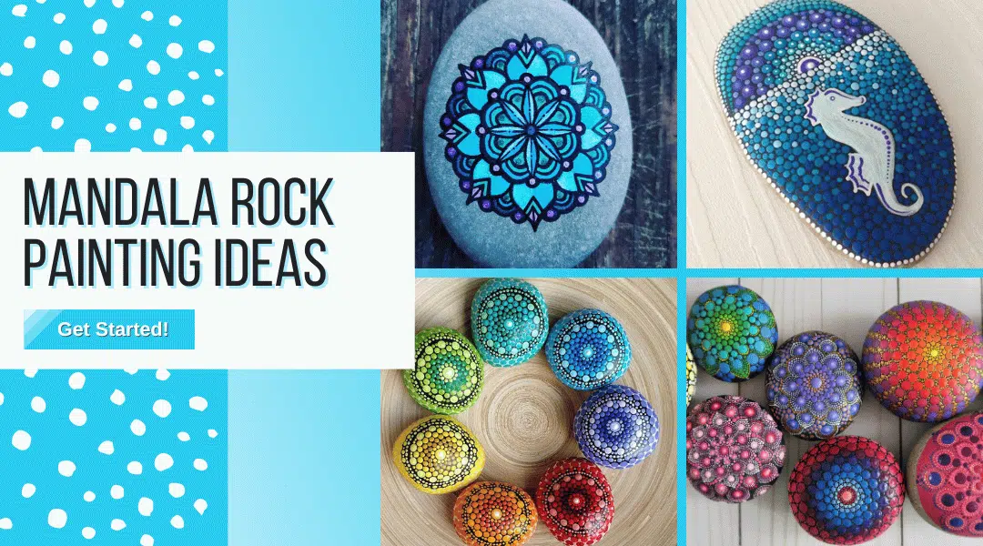 Easy Rock Painting Ideas That Will Keep You Busy All Year! 25 mandala painted rocks