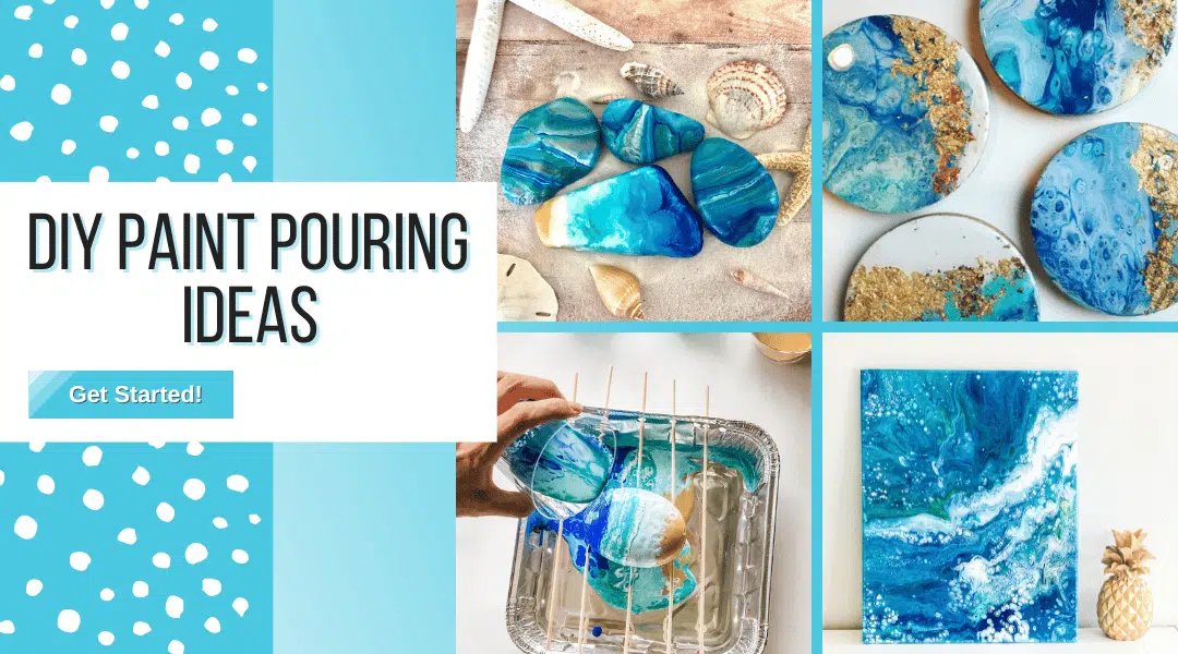 Easy Rock Painting Ideas That Will Keep You Busy All Year! 23 paint pouring on rocks