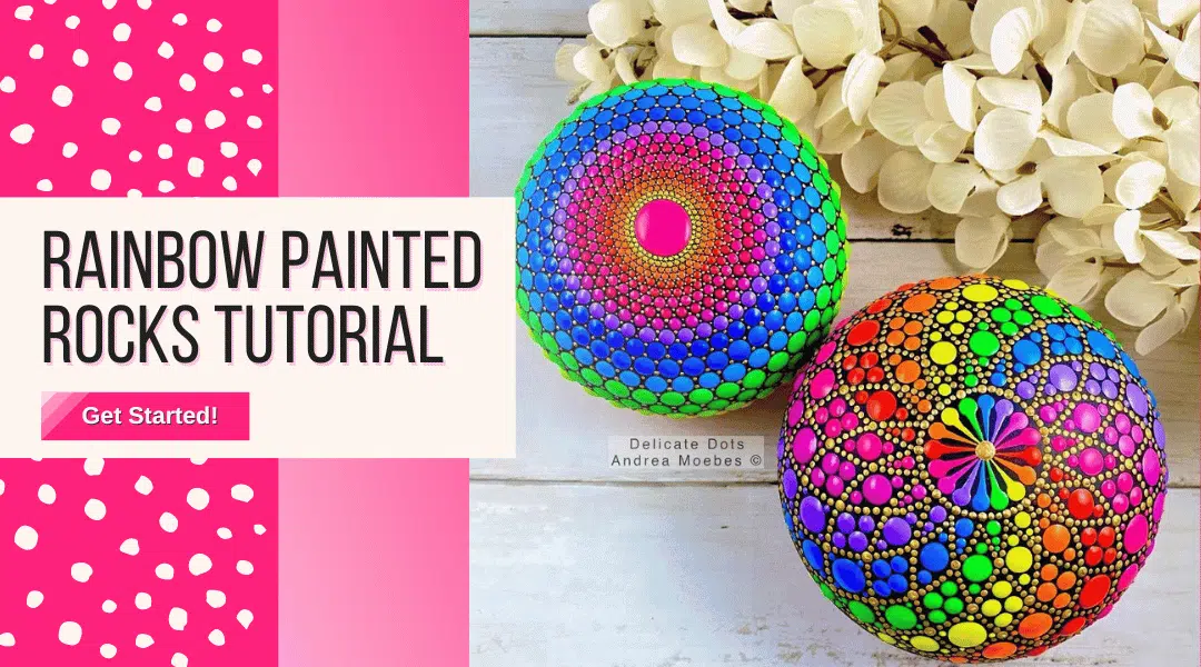 Easy Rock Painting Ideas That Will Keep You Busy All Year! 5 easy rock painting ideas for rainbow painted rocks