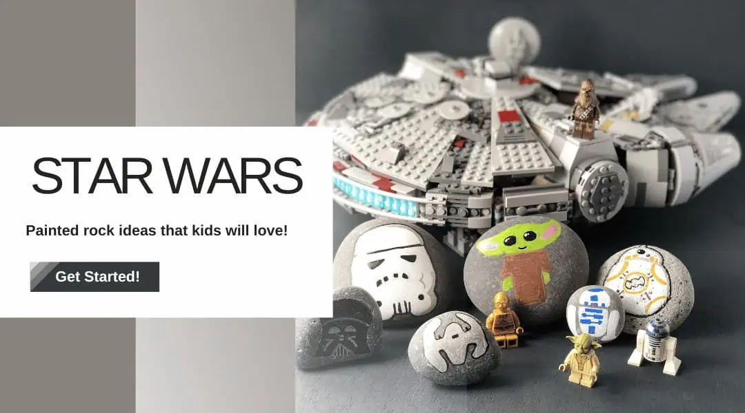 Easy Rock Painting Ideas That Will Keep You Busy All Year! 8 star wards painted rocks