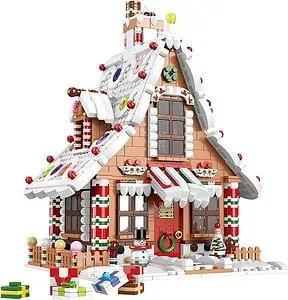 Fun Step-by-Step DIY Lego Christmas Ornaments For Kids 22 gingerbreadhouse