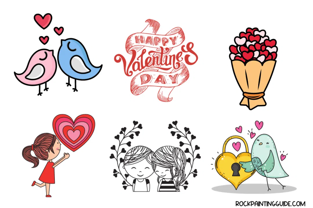 100+ Charming Valentine's Day Drawing Ideas to Try 20 cute valentine doodles