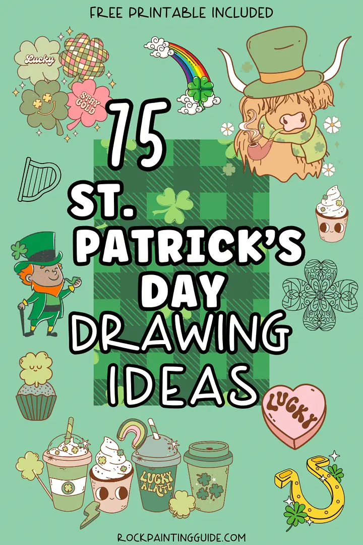 Pot o' Doodles: 75 Ridiculously Fun St. Patrick's Day Drawing Ideas 3 pins