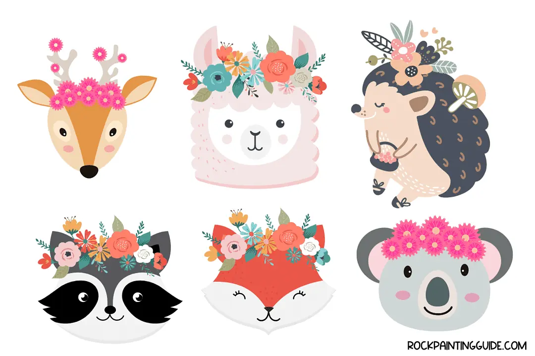 100 Easy Spring Drawing Ideas For Beginners (Step-by-Step) 24 Spring critters with flowers