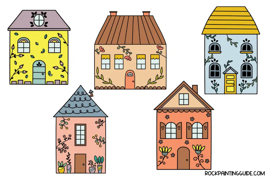 100 Easy Spring Drawing Ideas For Beginners (Step-by-Step) 13 spring english cottage doodles