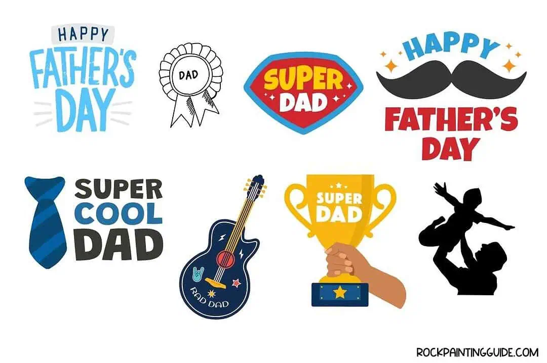 150 Cool Summer Drawing Ideas For All Ages (Free Download) 14 father's day doodles
