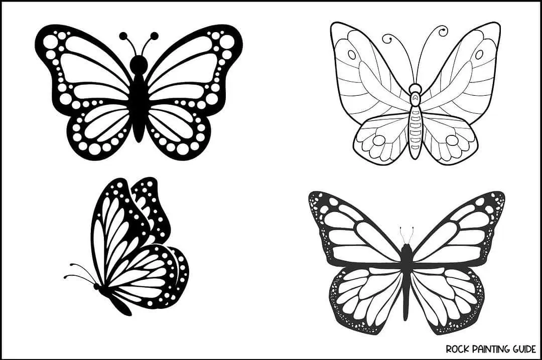 40 Enchanting Butterfly Drawing Ideas for Every Artist 5 simple butterfly drawing ideas