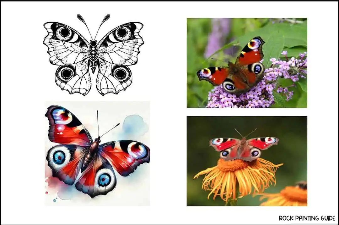 40 Enchanting Butterfly Drawing Ideas for Every Artist 15 Peacock Butterfly