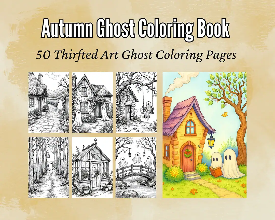The Best Halloween Coloring Books to Celebrate Fall's Spooky Season 5 53