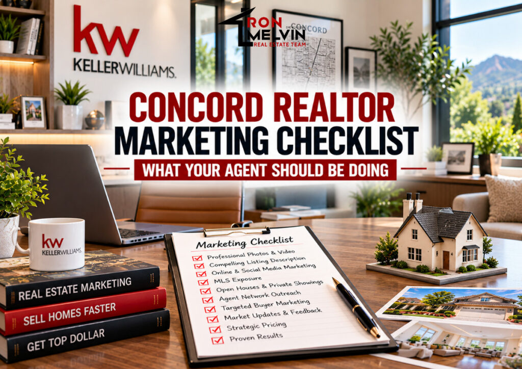 Real estate marketing checklist for Concord realtors in Walnut Creek, CA.
