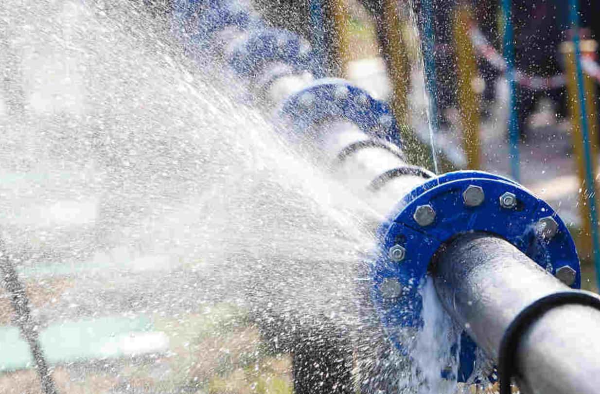 Burst Water Pipe Leak Repair