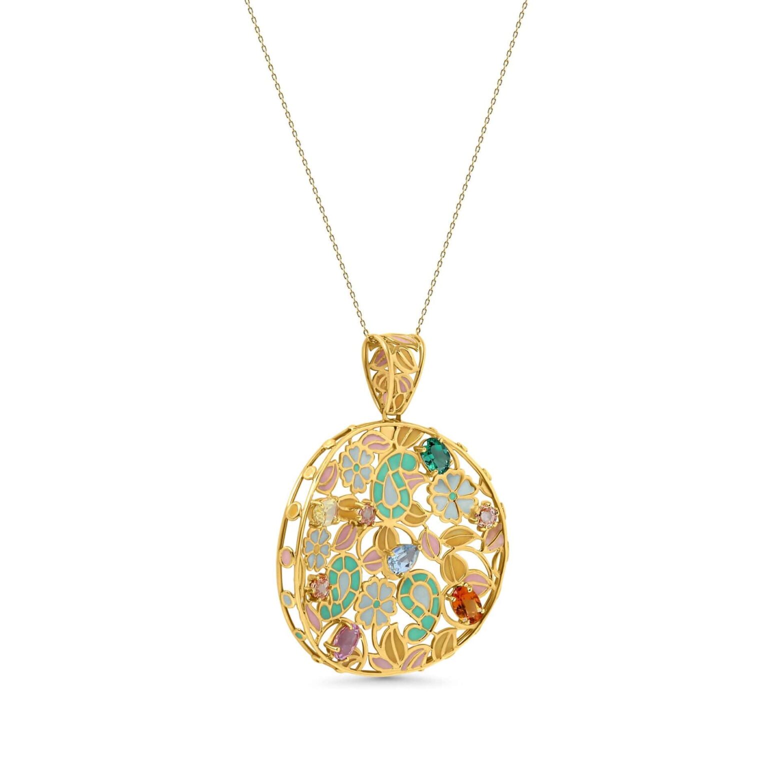 Candied Jewels Gold Necklace