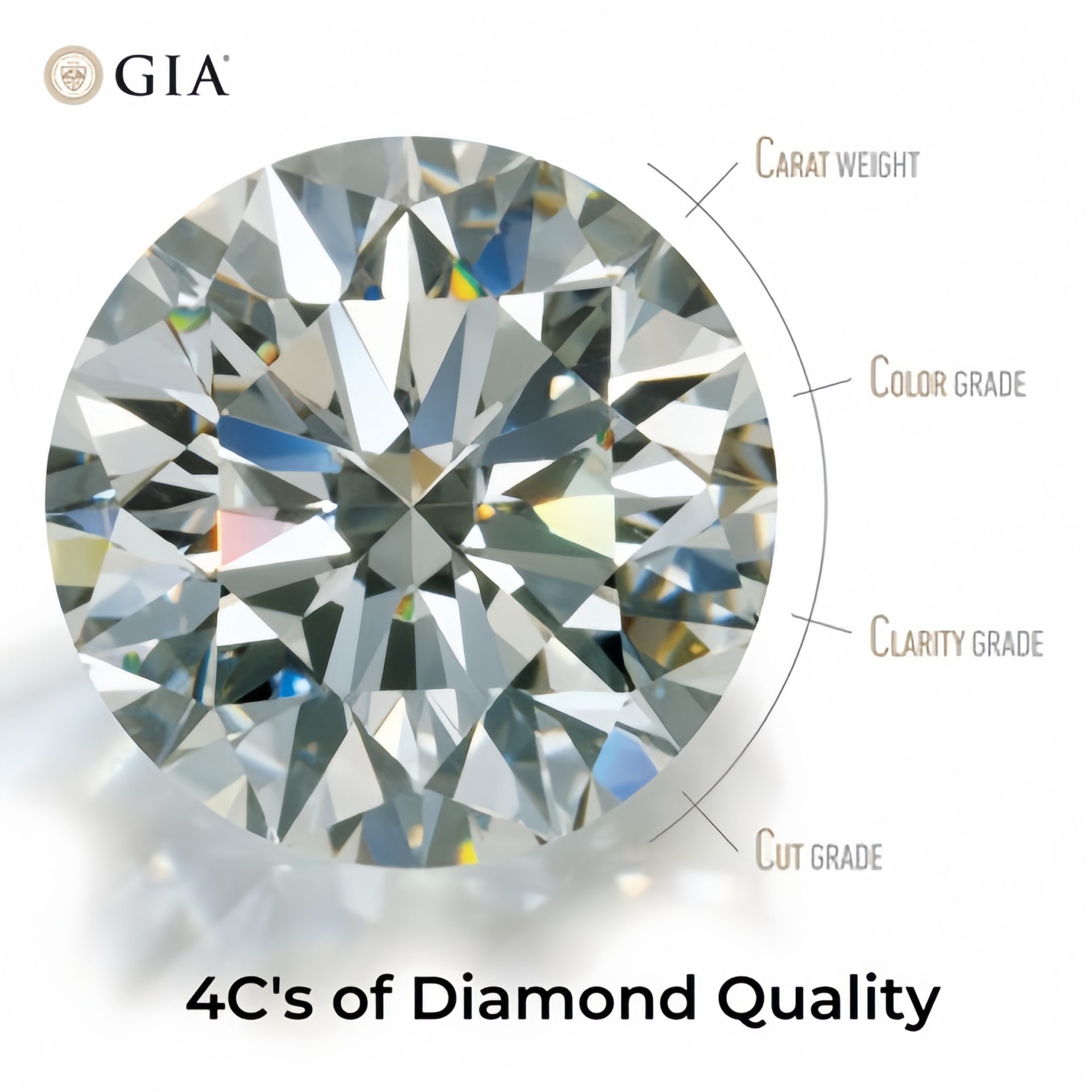 2 Deciding on Your Engagement Ring Budget: 7 Important Factors - 4 Cs of Diamonds - A Guide to Quality and Brilliance