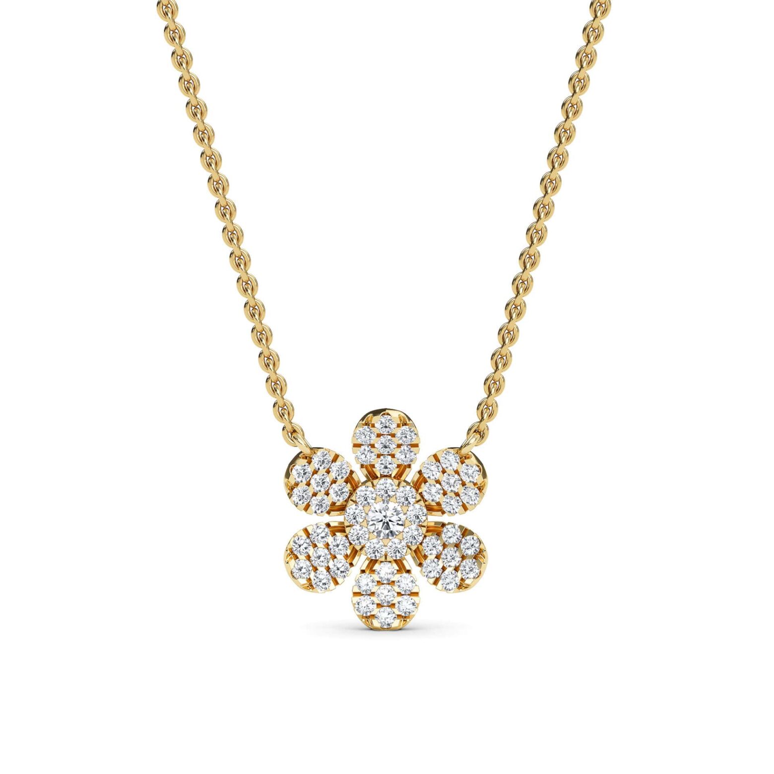 Frosted Bloom Phoebe Necklace