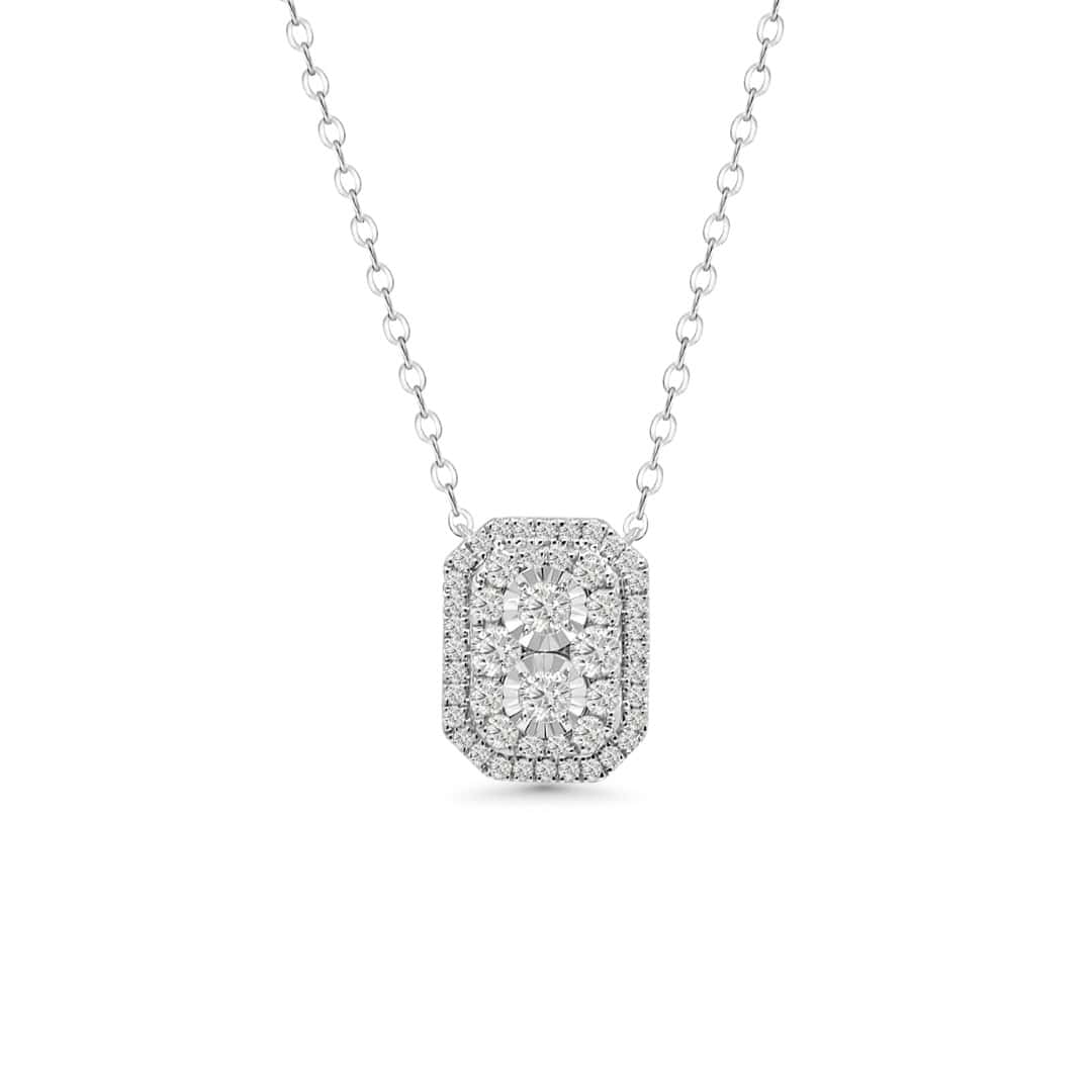 Illuminate Emerald Natural Diamond Necklace