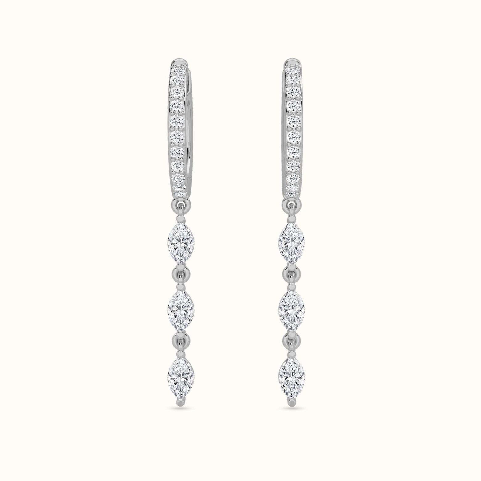 Line Huggie Earring - Image 3