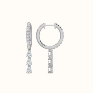 Trio Huggie Earring - Thumbnail Image 4