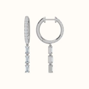 Column Huggie Earring - Thumbnail Image 4