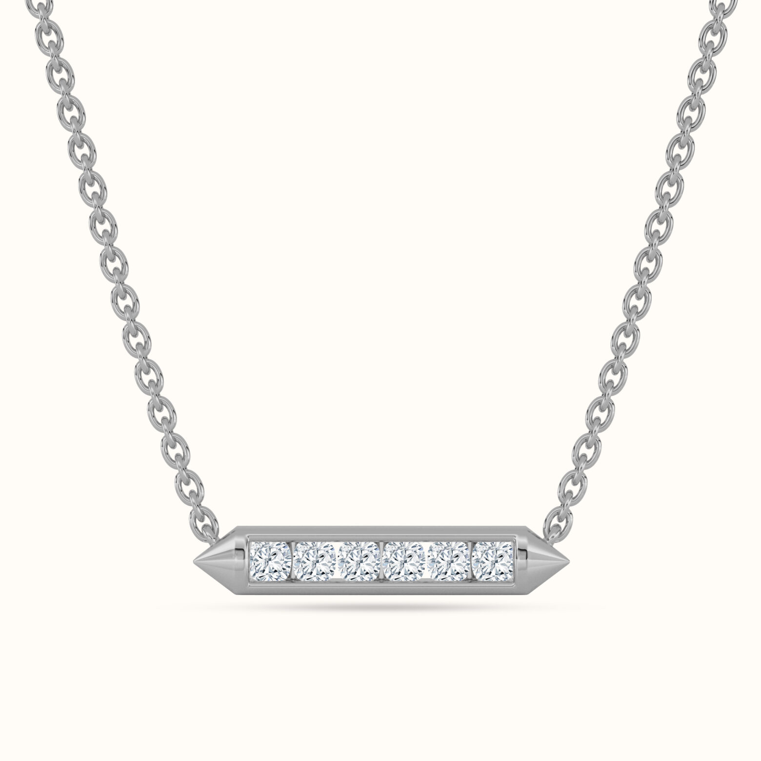 Cushion Bar Necklace - Image 1