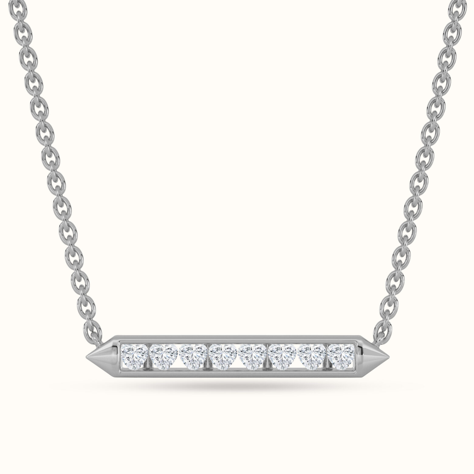 Heart Bar Necklace - Image 1