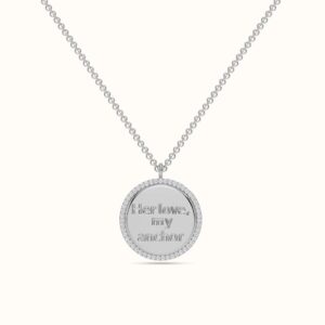 Steady Love Disc Necklace