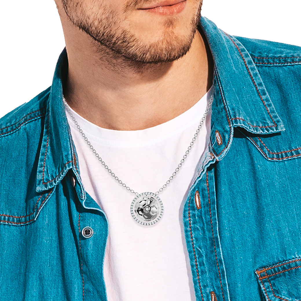 Football Halo Necklace - Image 2