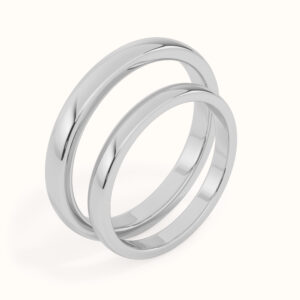 Classic Dome Couple Bands - Thumbnail Image 3