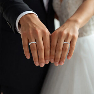 Classic Dome Couple Bands - Thumbnail Image 7