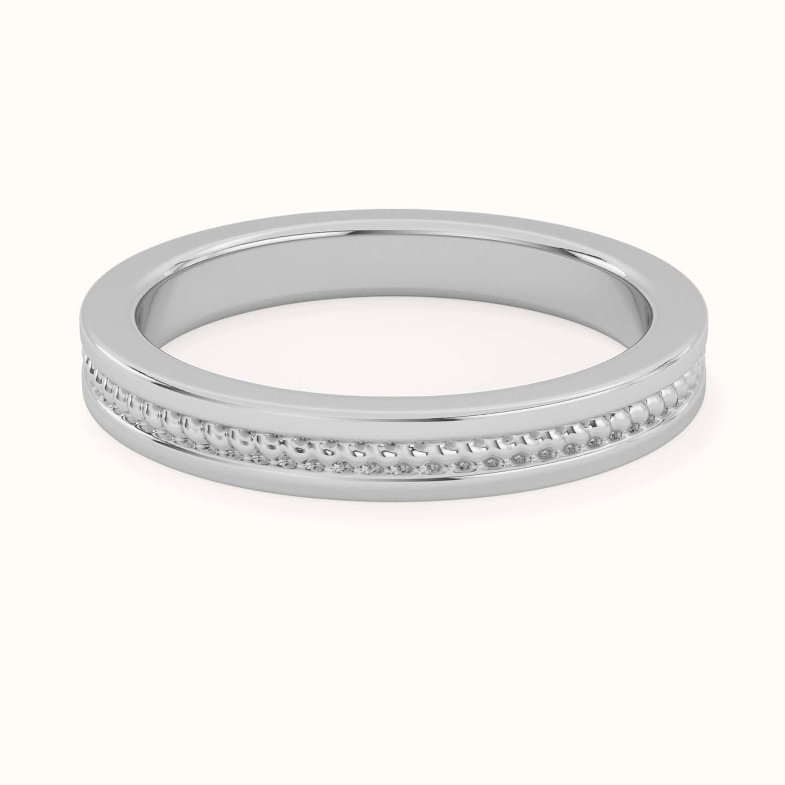 Milgrain Rail - For Her - Image 1