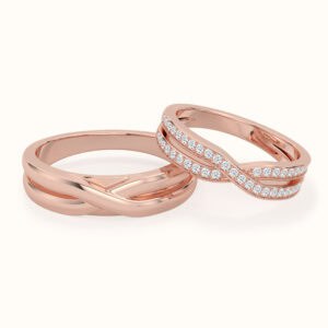 Infinity Braid Couple Bands