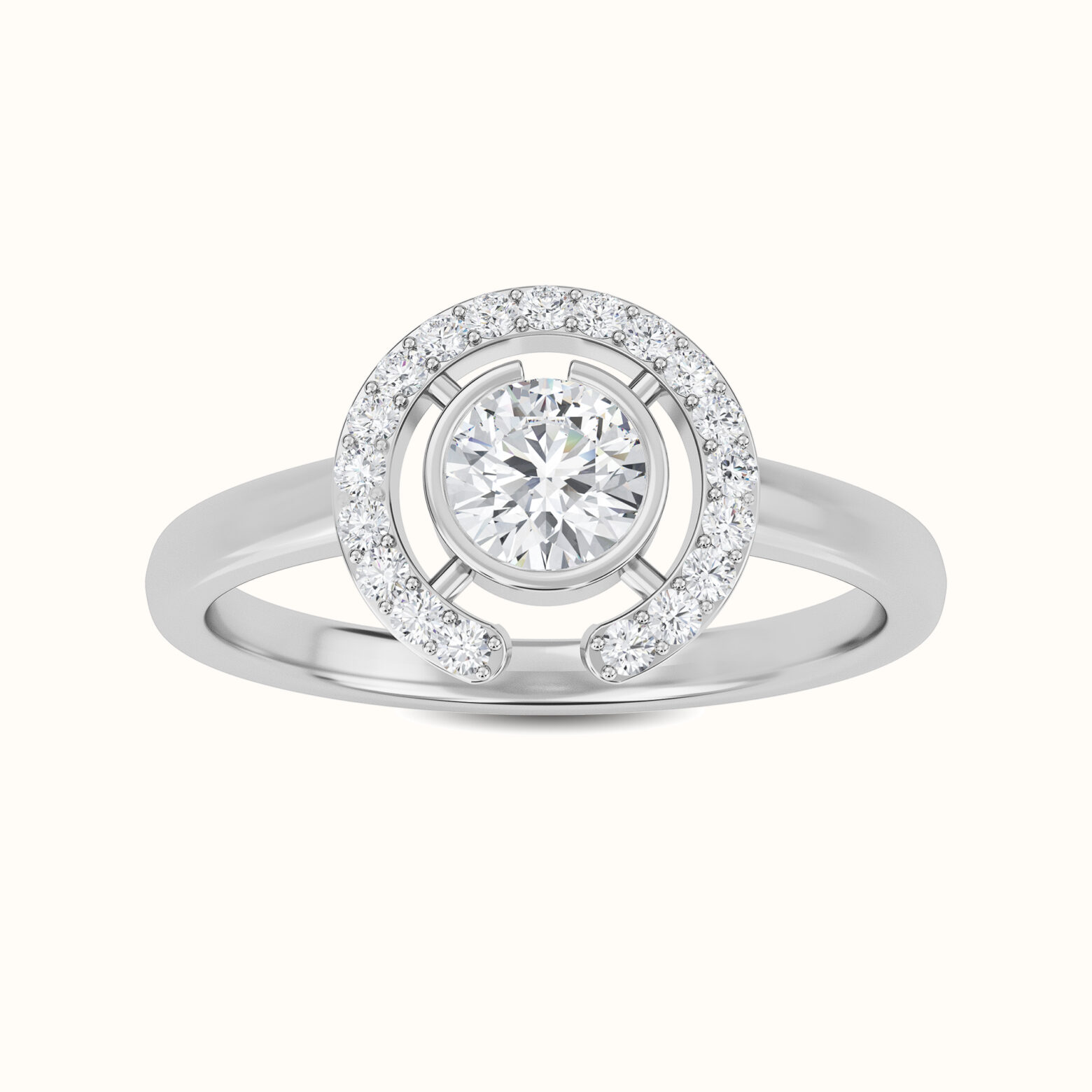 Orbite Solitaire Ring