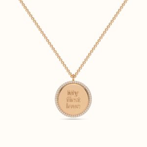 First Love Disc Necklace