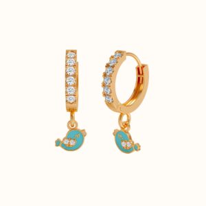 Star Huggie Earrings