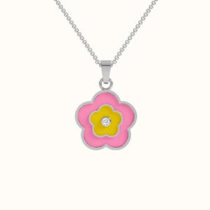 Flower Diamond Pendant