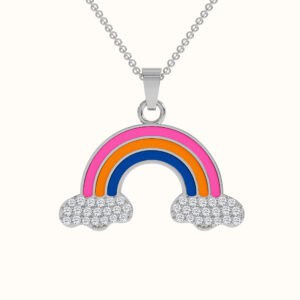 Rainbow Cloud Pendant
