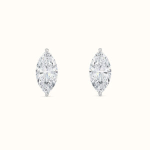 Marquise Diamond Studs - Thumbnail Image 4