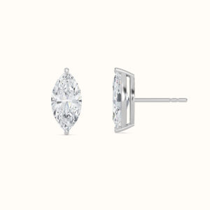 Marquise Diamond Studs - Thumbnail Image 3