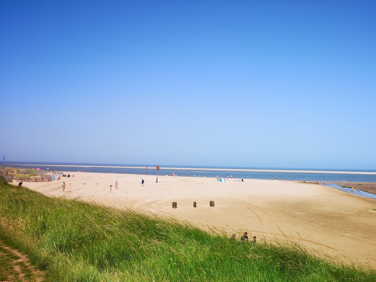 Lincolnshire coast near Cleethorpes