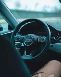 black audio interior business or brand