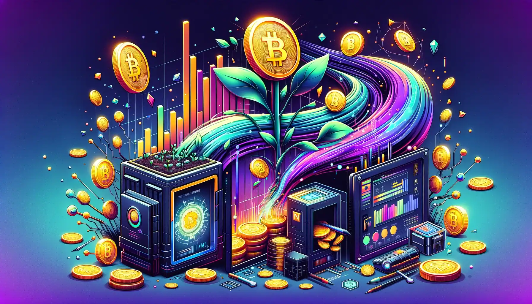 Cryptocurrency staking is a method that allows digital asset holders to earn rewards simply by holding their coins in a digital wallet to support the operations of a blockchain network.