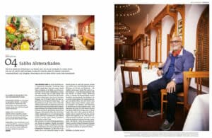 Vorschaubild Saliba in Zeitschrift "Der HAMBURGER"