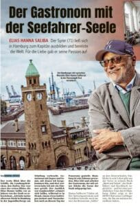 Article about Saliba from: HamburgerMorgenpost 21./22.08.2021