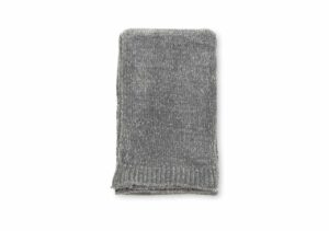 Mörkgrått ullsocka för bästa komfort och hållbarhet.