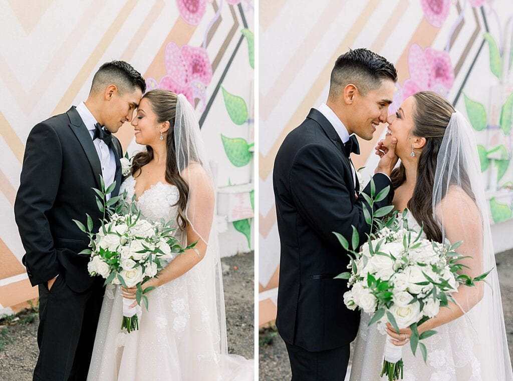 Bride and Groom wedding portraits
