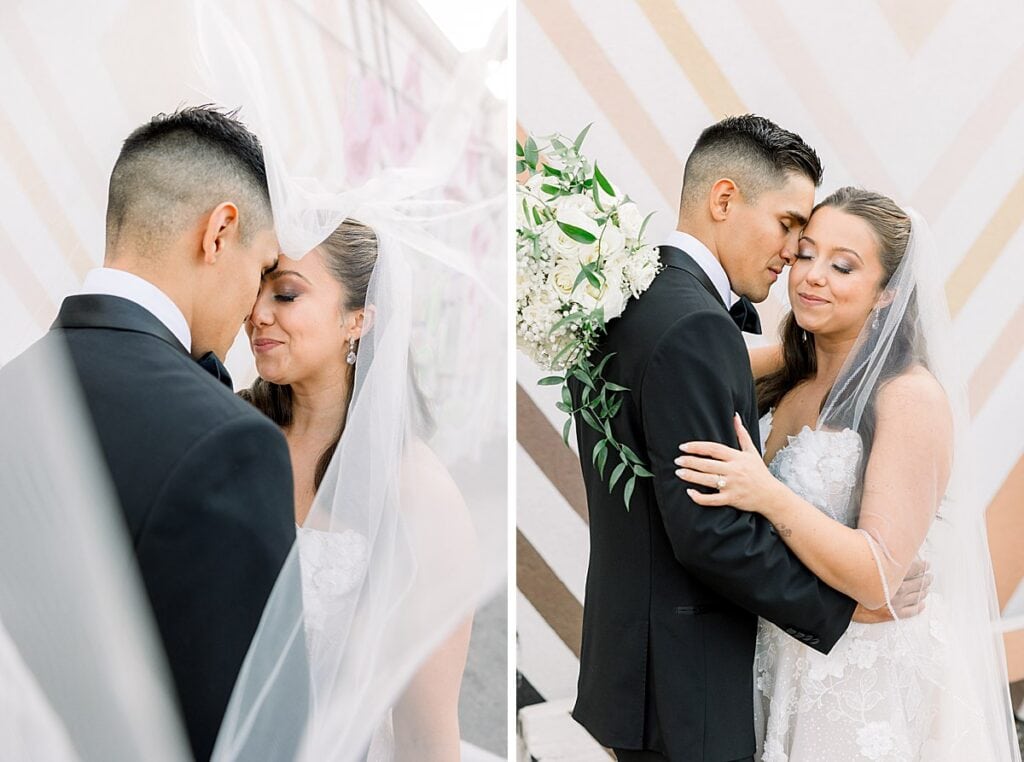 Bride and Groom wedding portraits