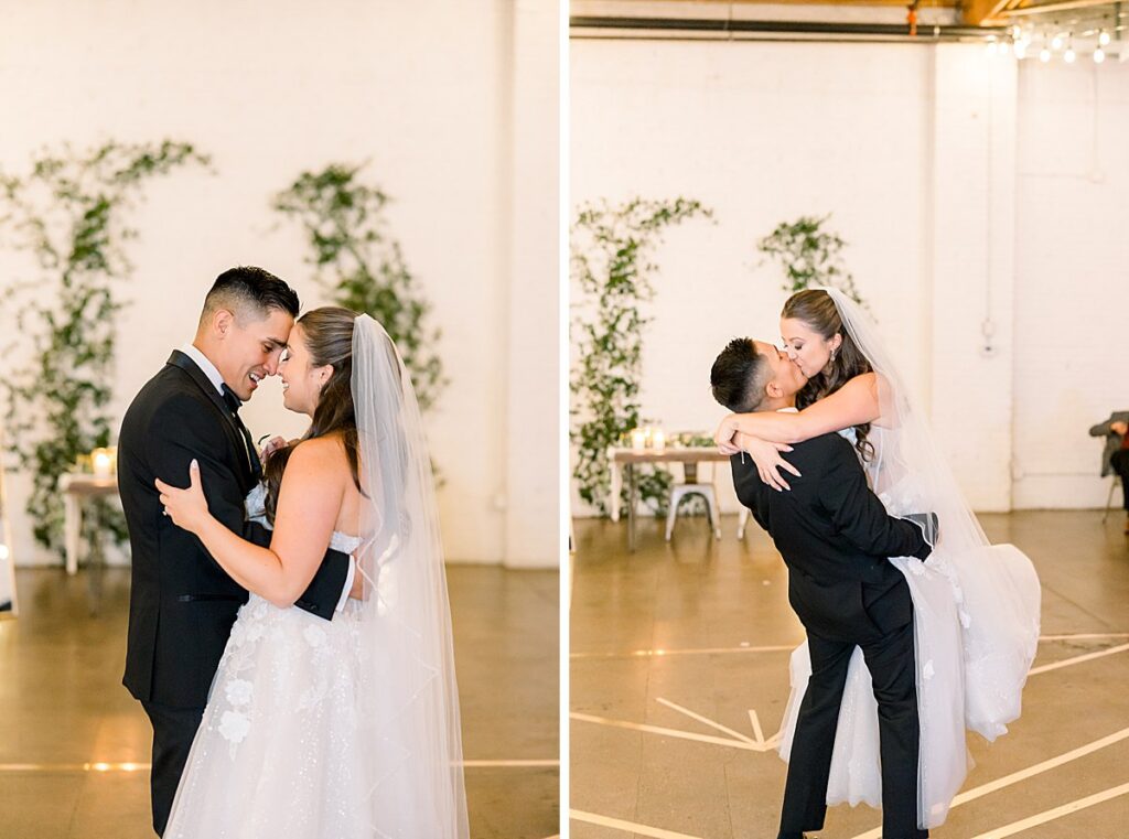 Bride and Groom first dance