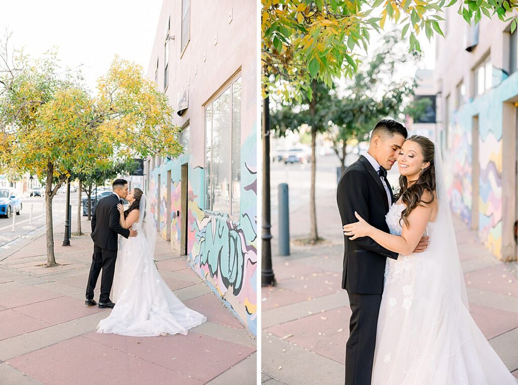 Bride and Groom wedding portraits